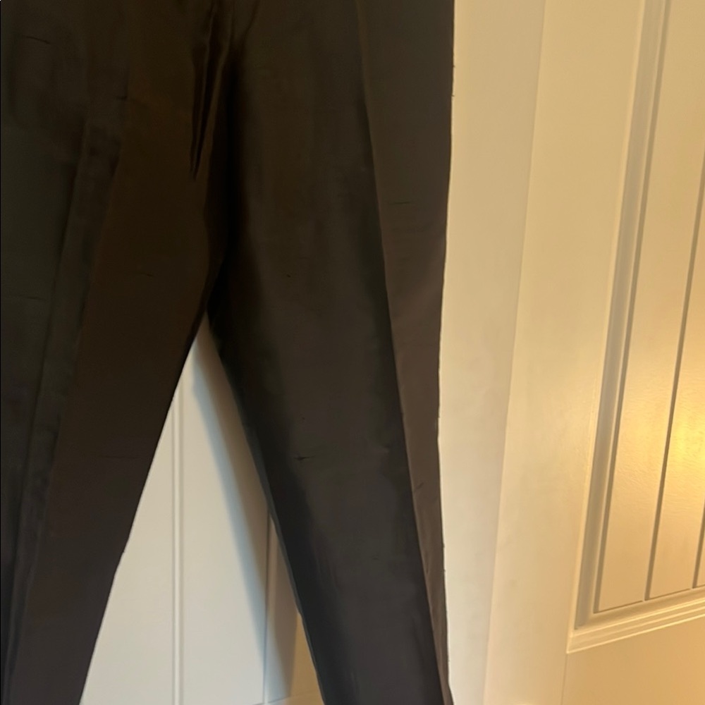 Women’s Black Silk Pants